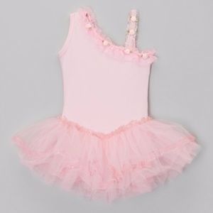 Pink Asymmetrical Ballet Dress